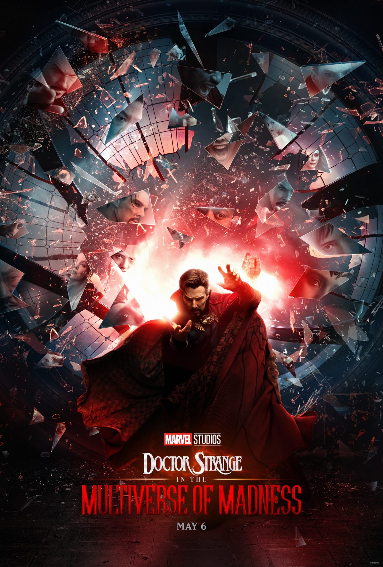 First movie poster released for Doctor Strange in the Multiverse of Madness