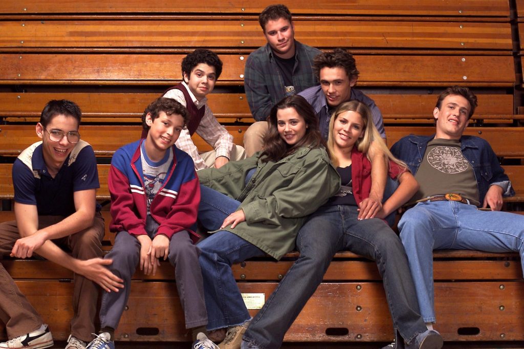 Freaks and Geeks cast show. And example of a One-Season Wonder tv show